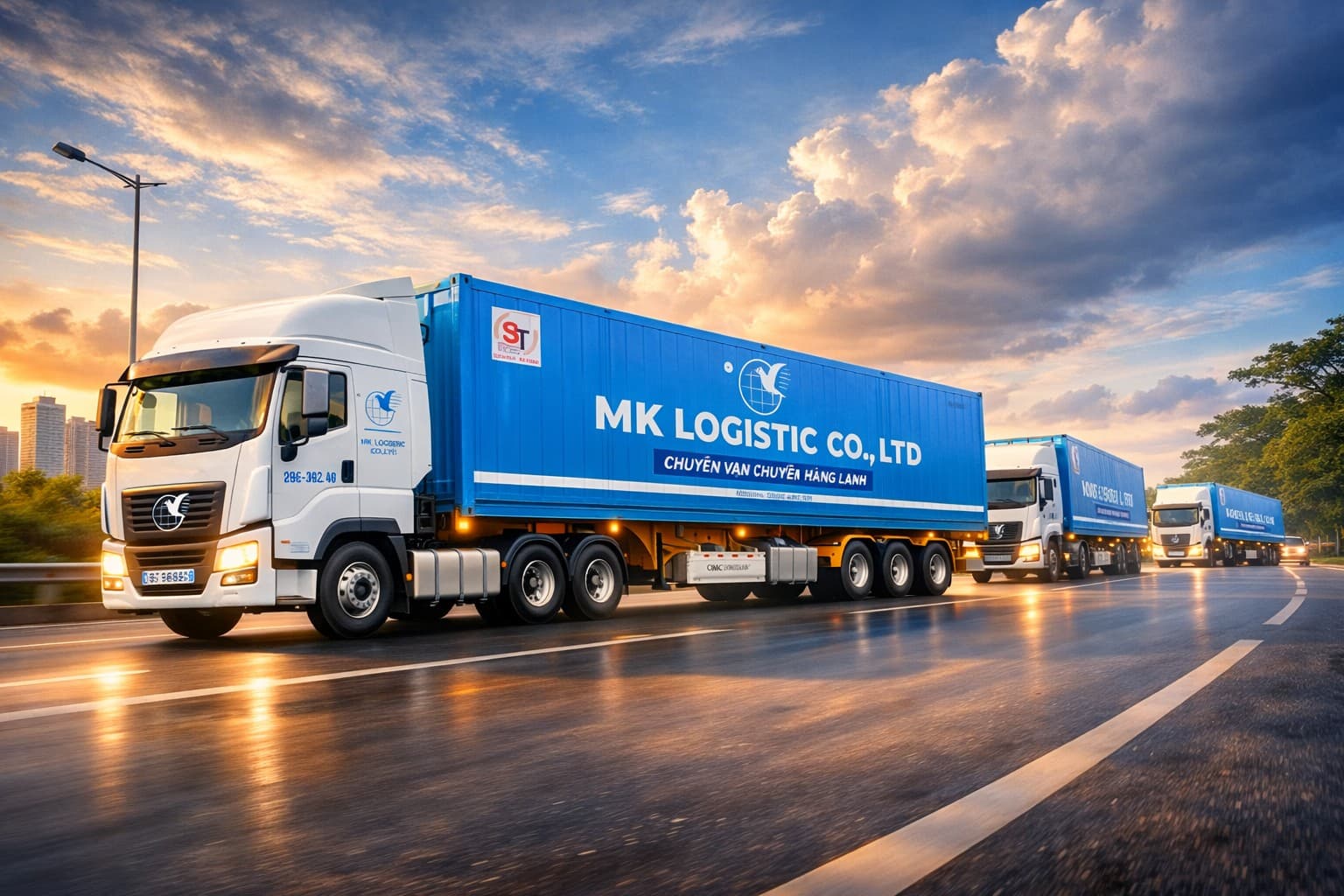 Đội xe vận tải