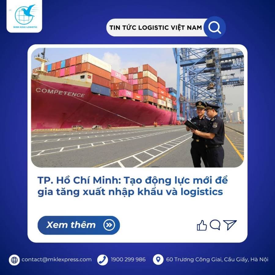 Cập Nhật Tin Tức Logistics Tuần 3 Tháng 8/2026 Cùng Minh Khải Logistic