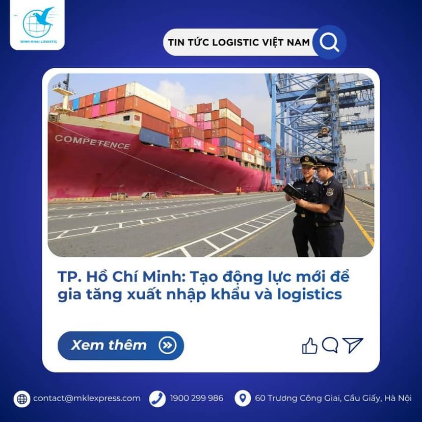Cập Nhật Tin Tức Logistics Tuần 3 Tháng 8/2026 Cùng Minh Khải Logistic