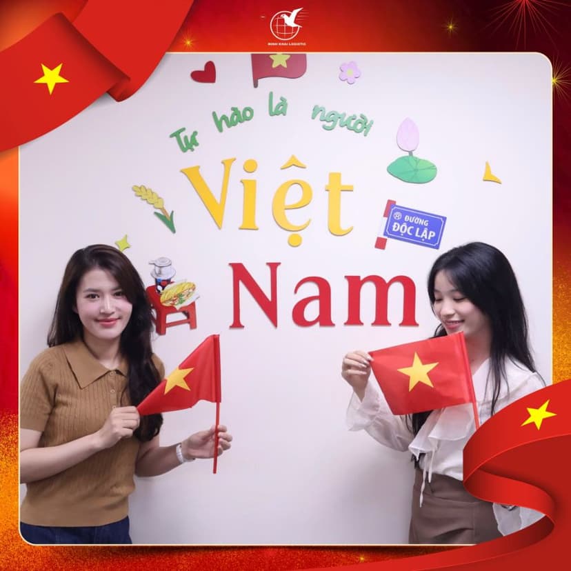 Không Khí Rộn Ràng Đón Lễ 2/9 Tại Minh Khải Logistic