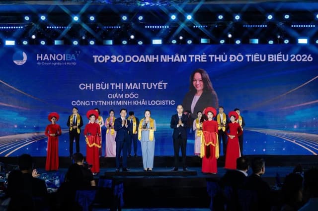 🏆 Một Dấu Son Đáng Tự Hào: Giám Đốc Bùi Thị Mai Tuyết - Top 30 Doanh Nhân Trẻ Thủ Đô Tiêu Biểu 2026 🏆